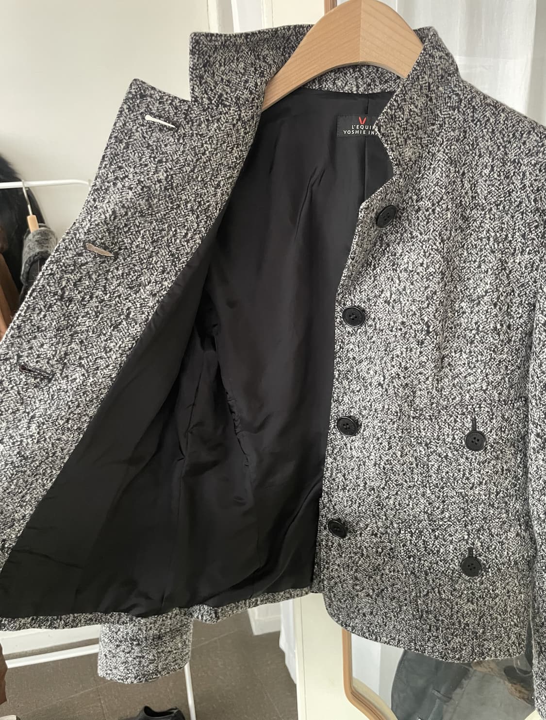 vintage pocket wool single jacket 상품이미지6