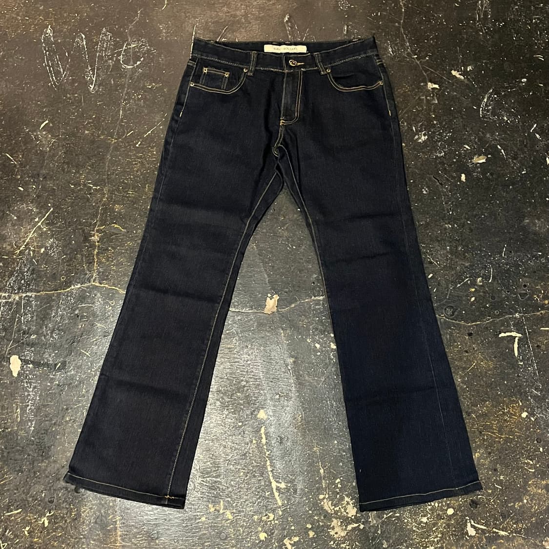 빈티지 블루포스진 상품이미지1