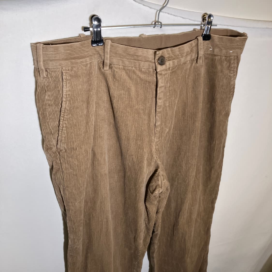 L-XL)유니클로 스판 허리밴딩 코듀로이 팬츠 면바지 상품이미지2