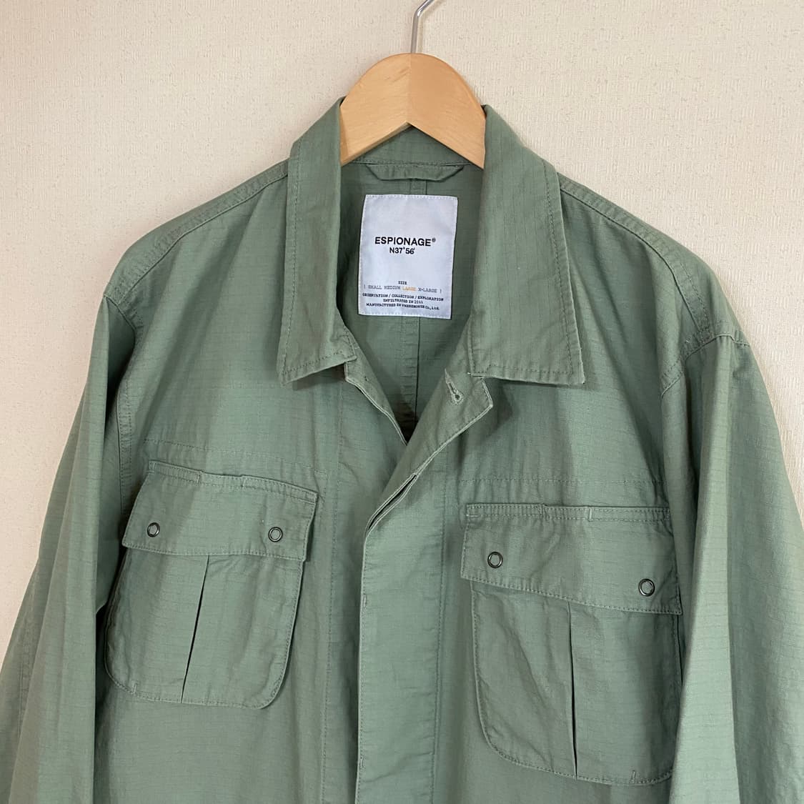 (L)에스피오나지 립스타 정글퍼티그 자켓 상품이미지2