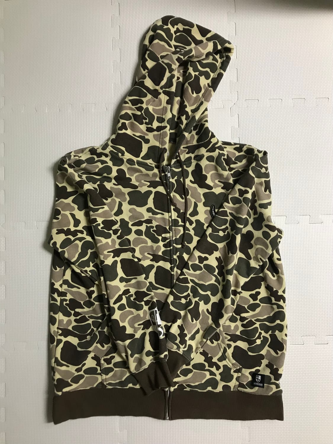 빈티지 밀리터리 후드집업 상품이미지2