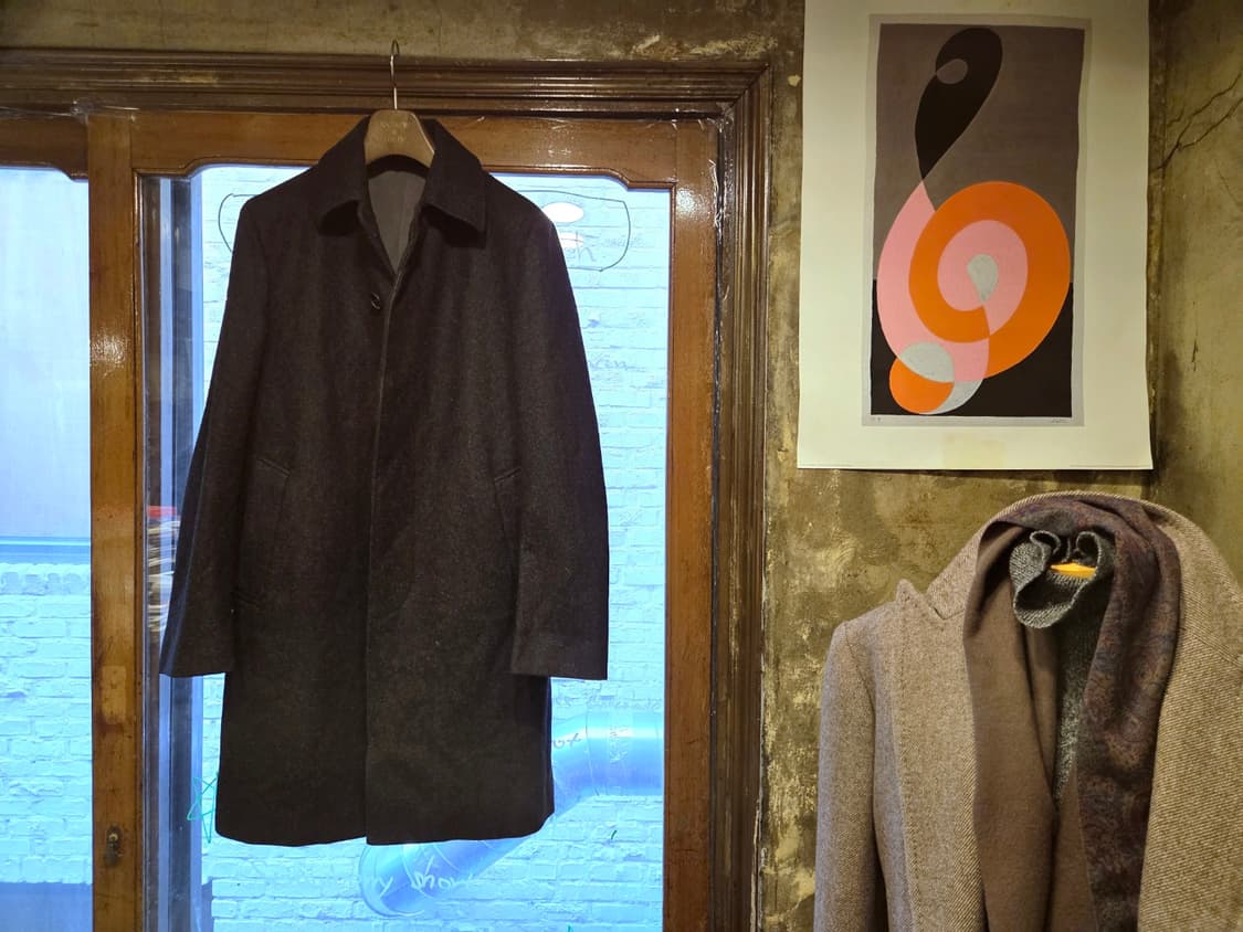 에디피체 트위드 맥코트 상품이미지1