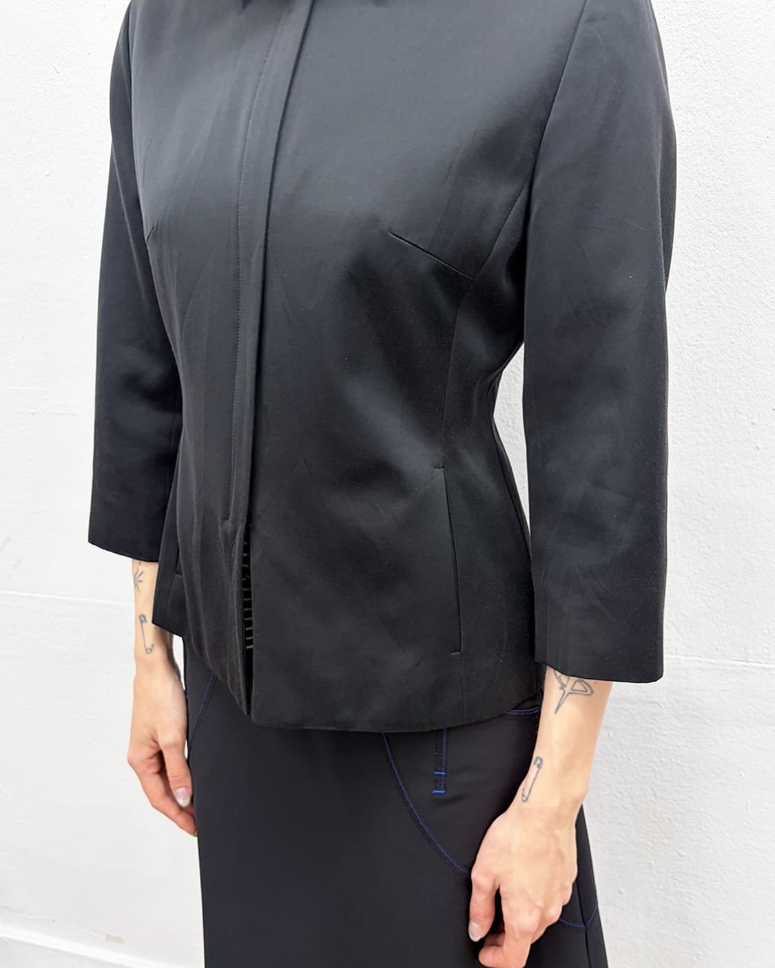 빈티지 새틴 자켓 상품이미지4