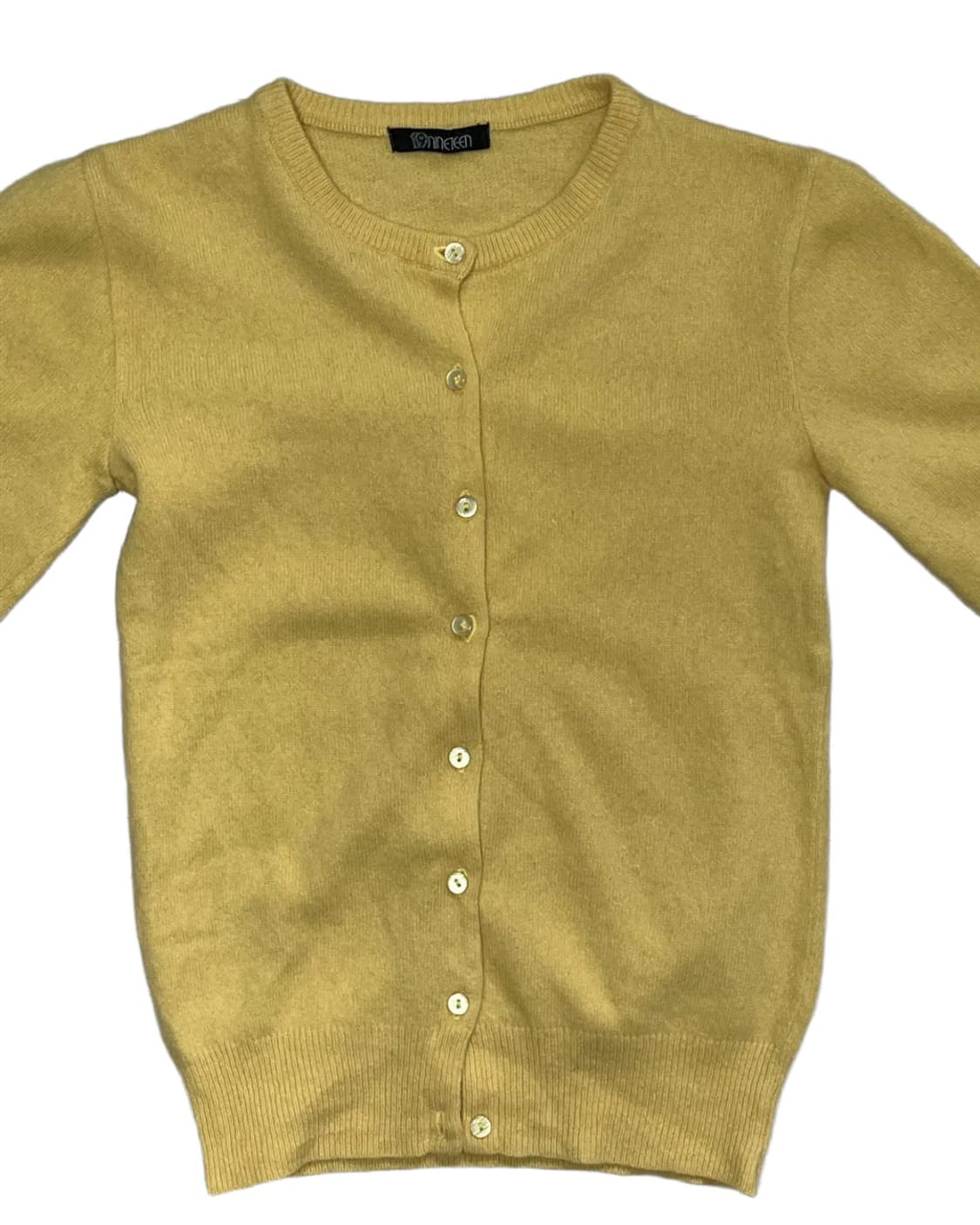 Yellow cardigan 상품이미지3