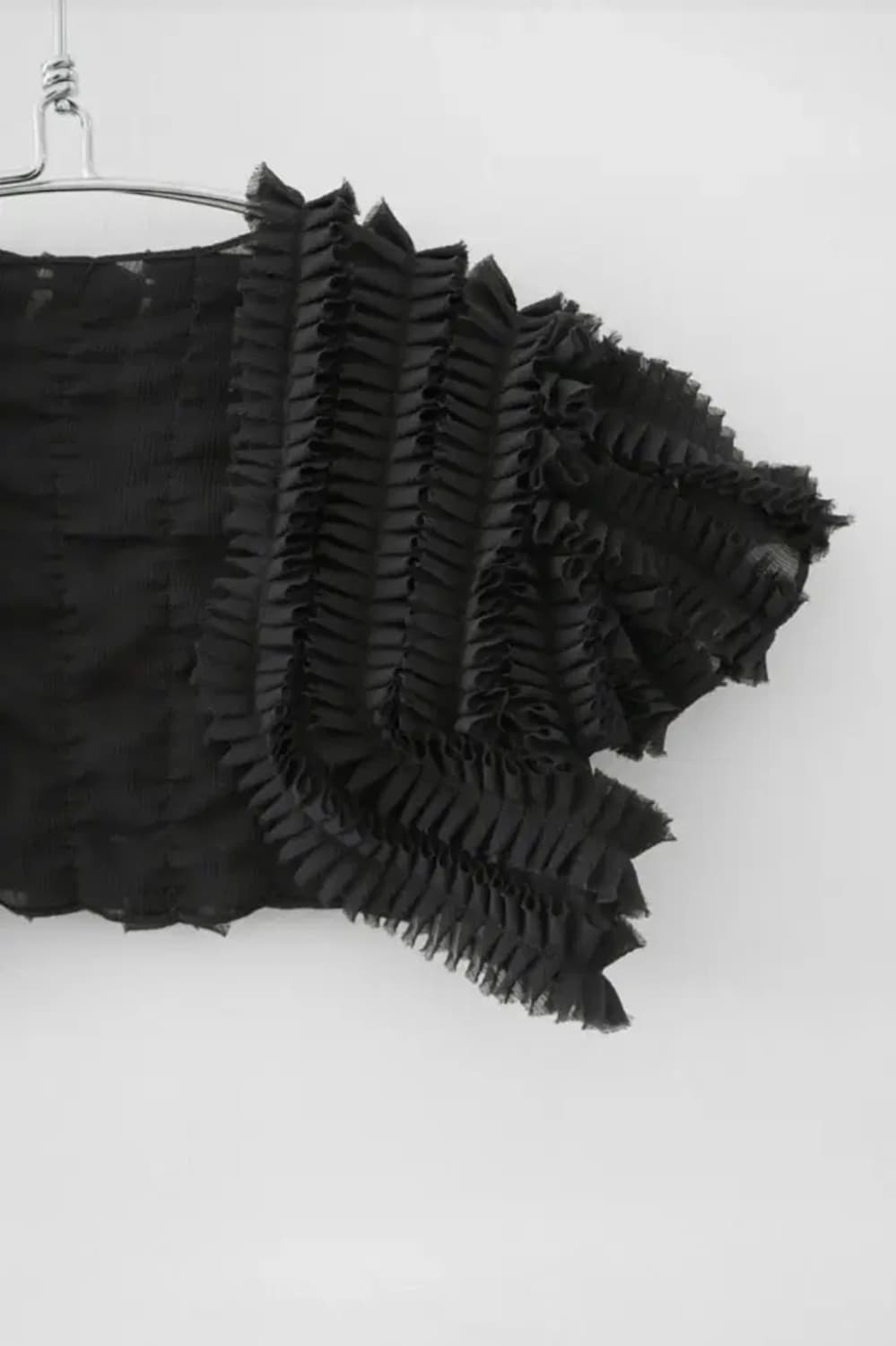 [새상품] 에프터먼데이 loa 밴디드 쇼트 볼레로 / 스모크 그레이 상품이미지2