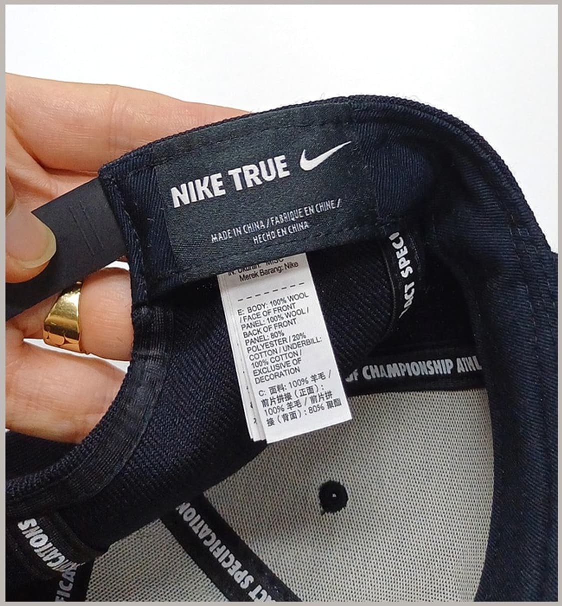 나이키 TRUE 스냅백 모자 J-736 상품이미지6