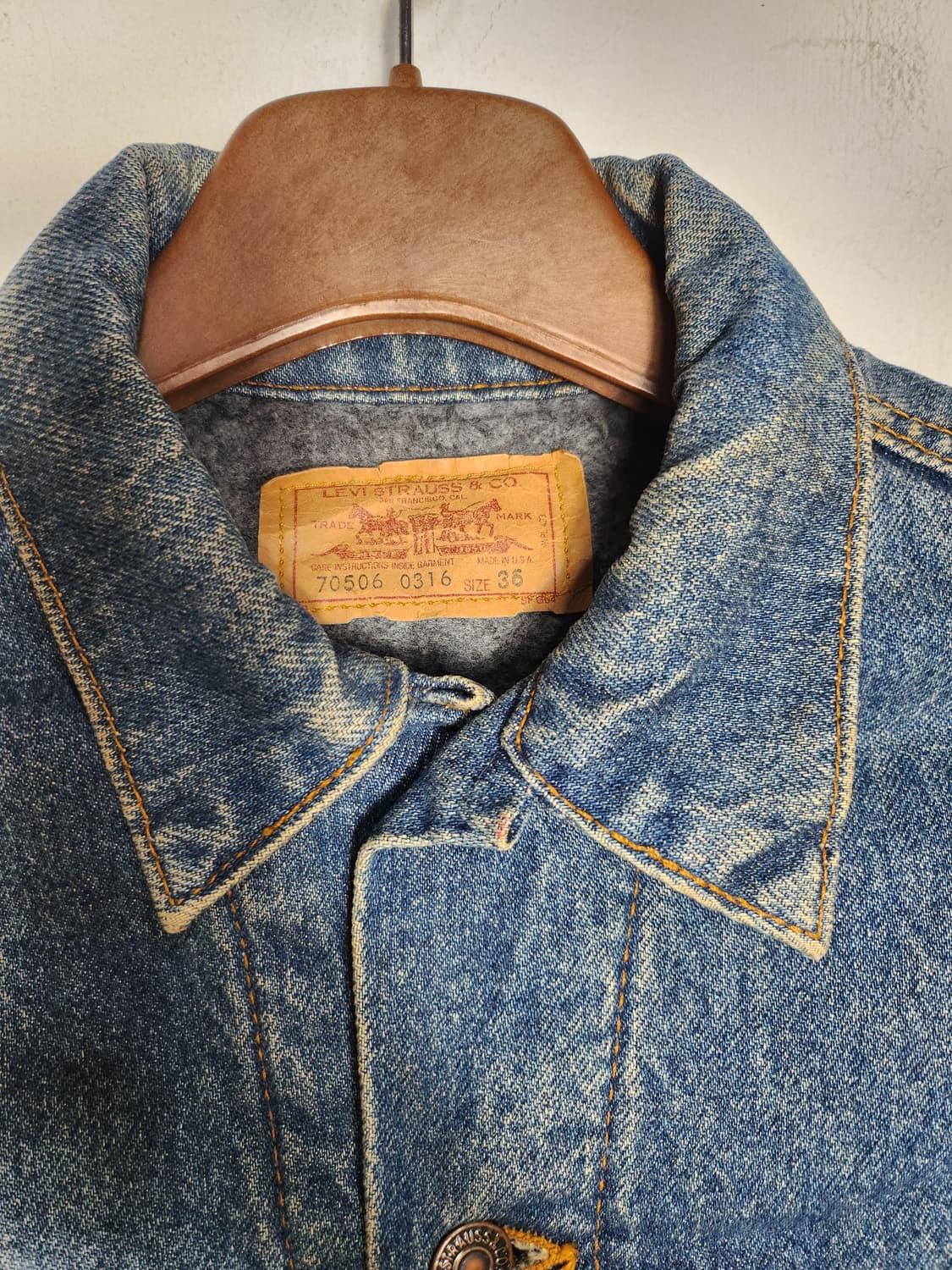 리바이스 데님 트러커 자켓 상품이미지3