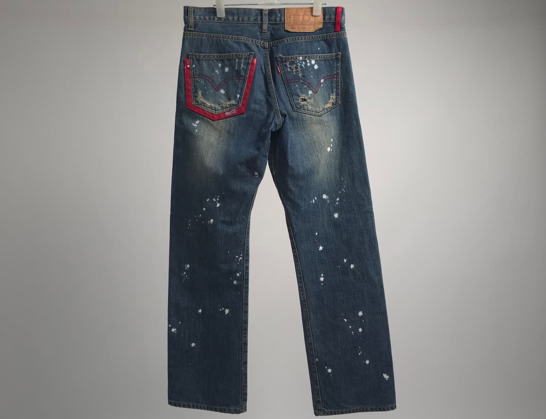 [희귀/미판] 96년산 리바이스 오리지널 501 미국 생산 USA 코카콜 상품이미지1