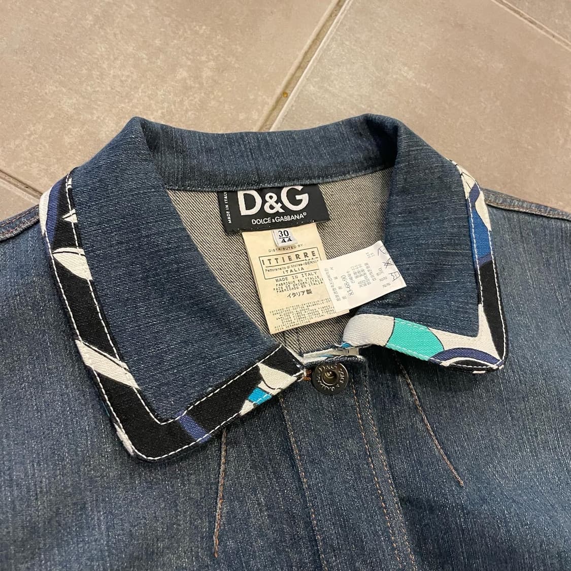 돌체앤가바나 데님 자켓 상품이미지2