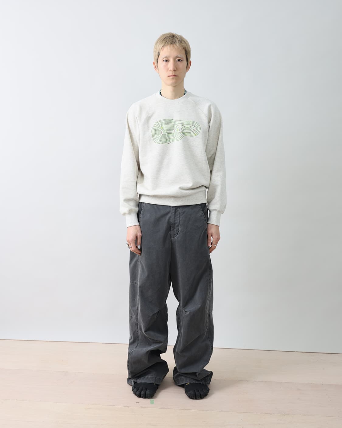 [3] 999휴머니티 공존 맨투맨 오트밀 GONGZONE 상품이미지3