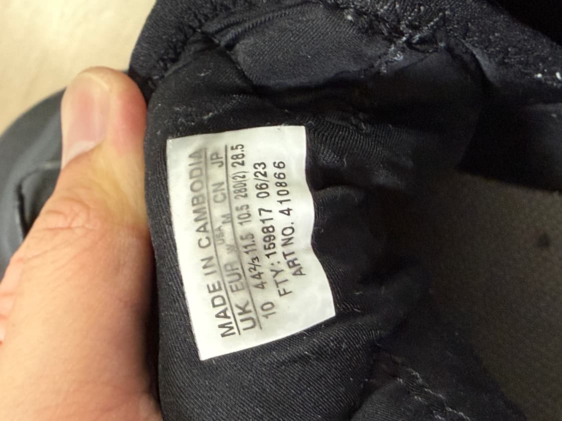 살로몬 XT-6 ADV 블랙 280-285사이즈 판매 상품이미지6