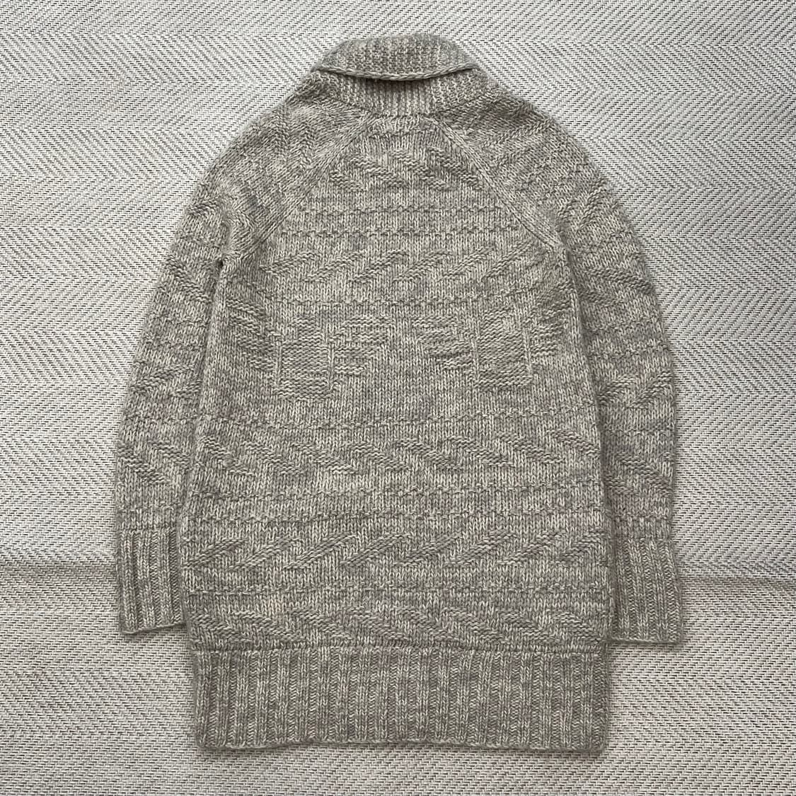 폴로진스 숄카라 니트집업 r2502 상품이미지2