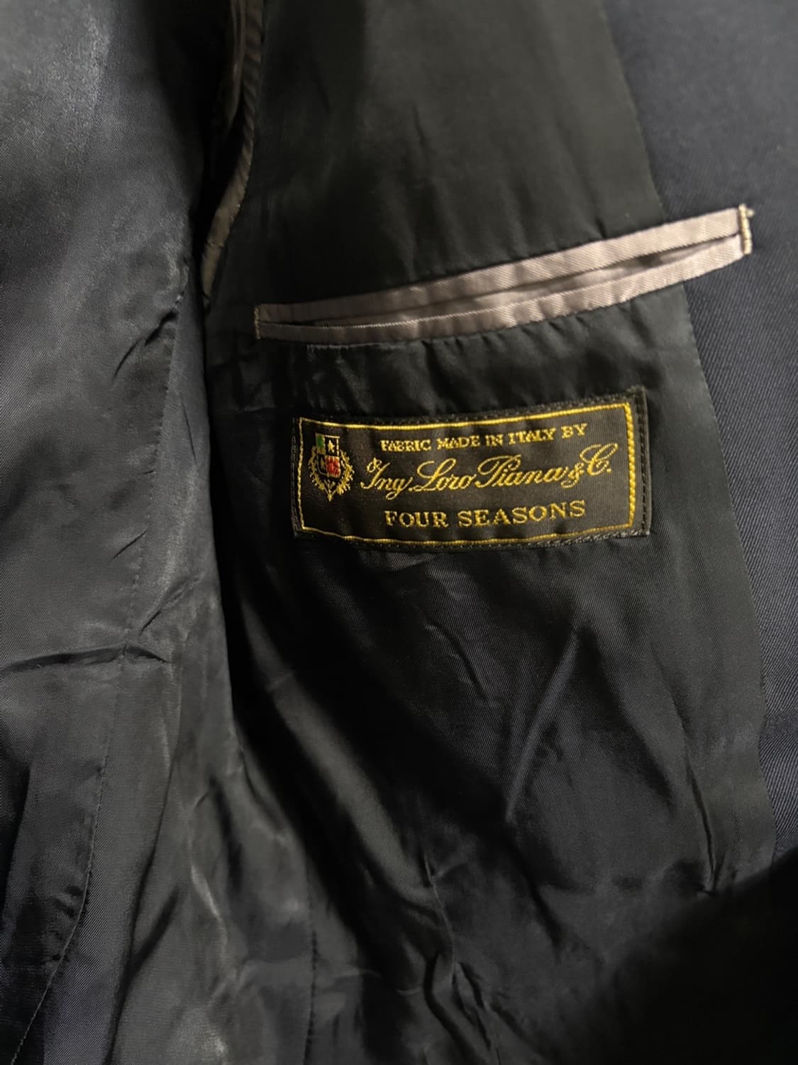 폴스미스 로로피아나 원단 네이비 블레이저 상품이미지4