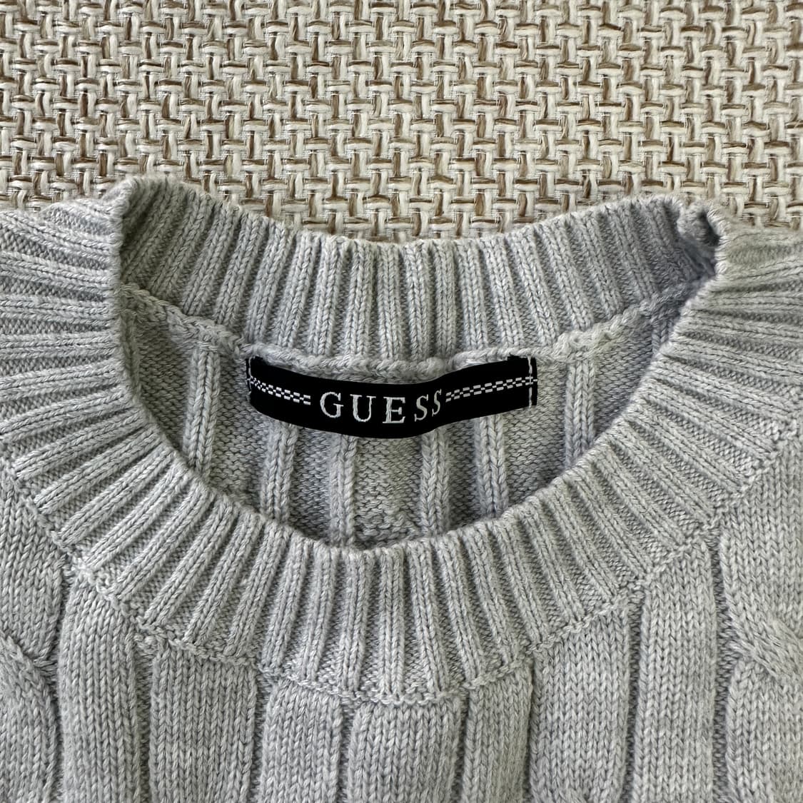 M 게스 라운드넥 니트 0403D 상품이미지2