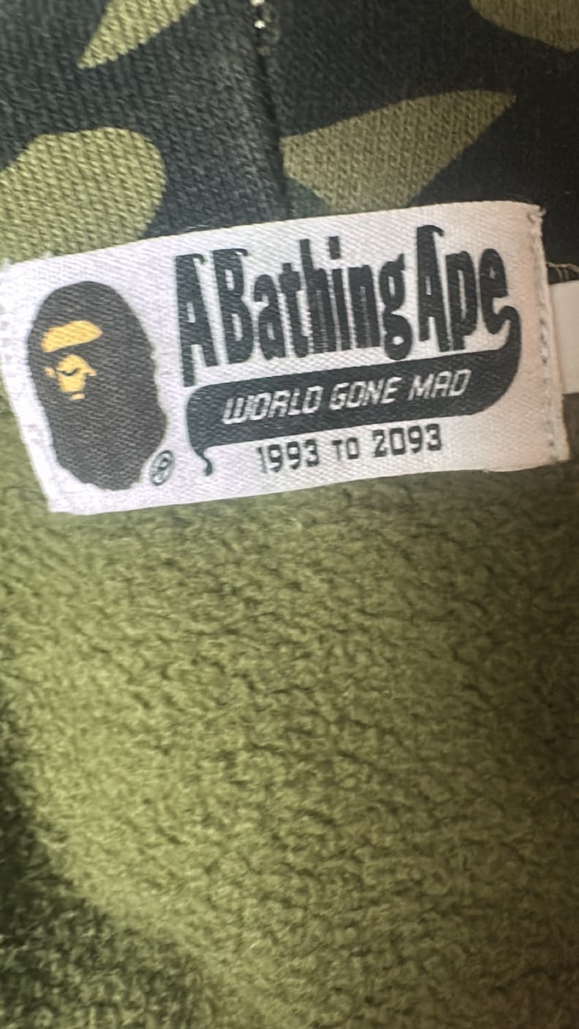 베이프 후드 집업 상품이미지3