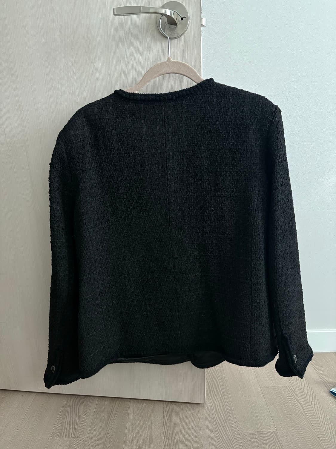 black tweed jacket- Classic Minimal Fit  상품이미지3