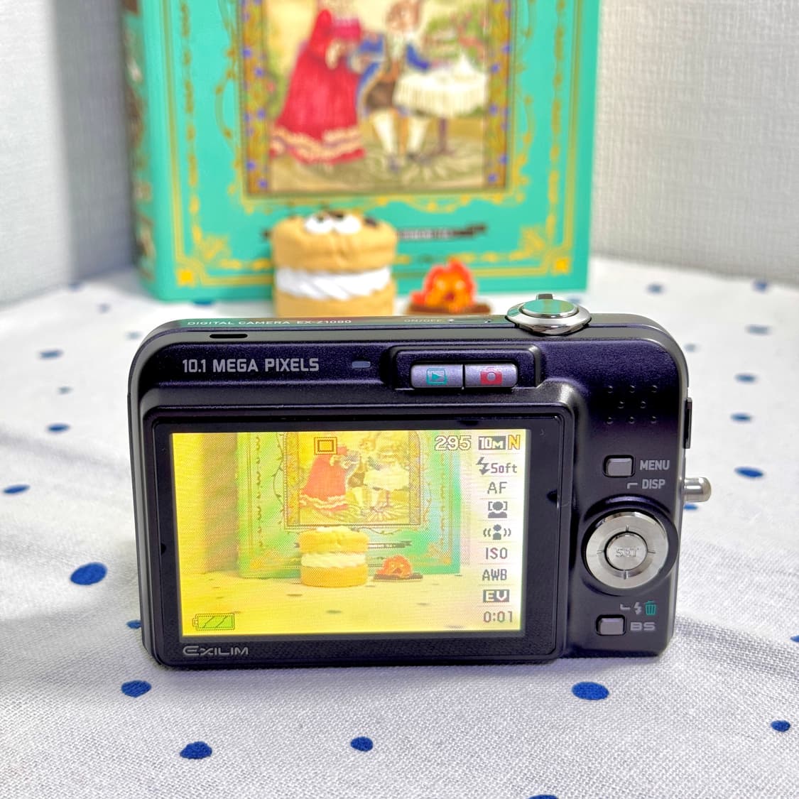 카시오 엑슬림 EX-Z1080 블랙 상품이미지7