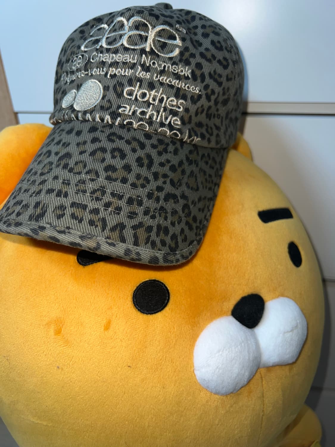 aeae 웹 로고 레오파드 캡 WEB LOGO LEOPARD CAP 상품이미지4