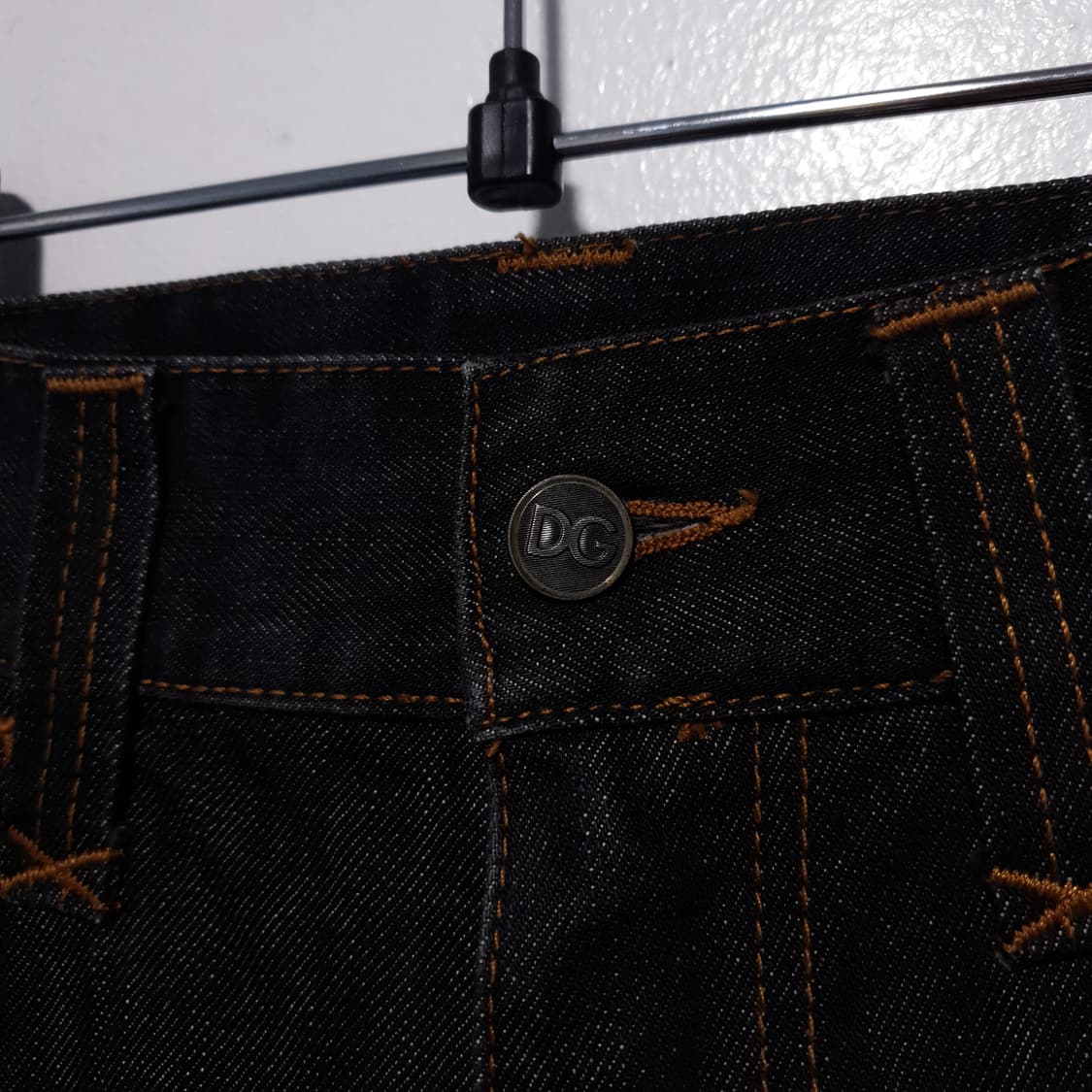 돌체앤가바나 실버 플레이트 DG 인디고 생지 12 데님 팬츠 청바지 44 상품이미지4