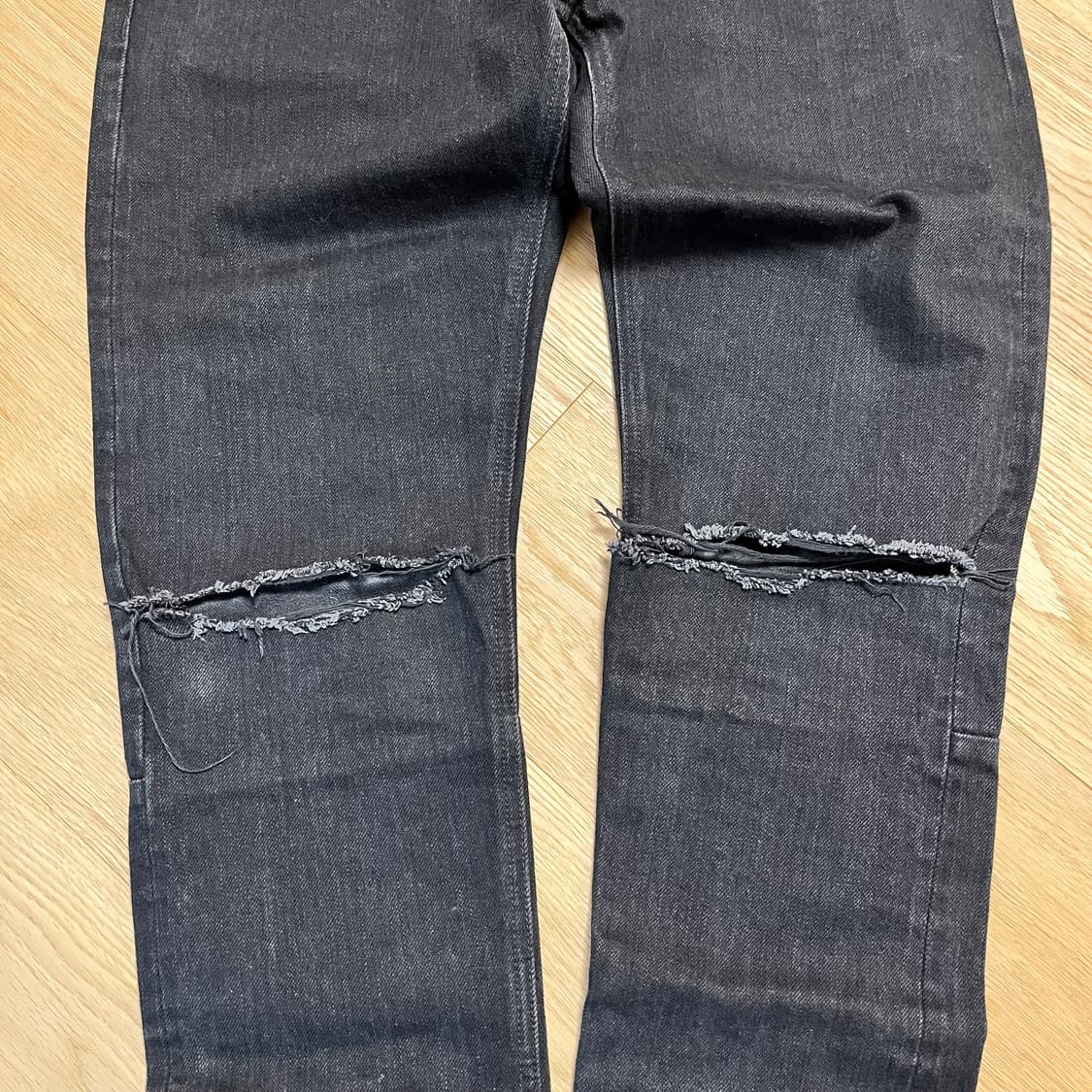 피어오브갓 4th 컬렉션 블랙 셀비지 데님 상품이미지5