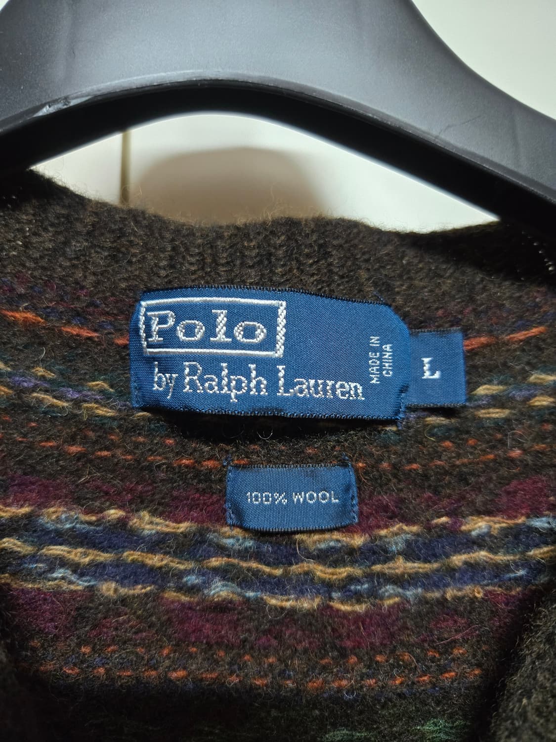 폴로 랄프로렌  페어아일 울 니트 조끼 상품이미지5