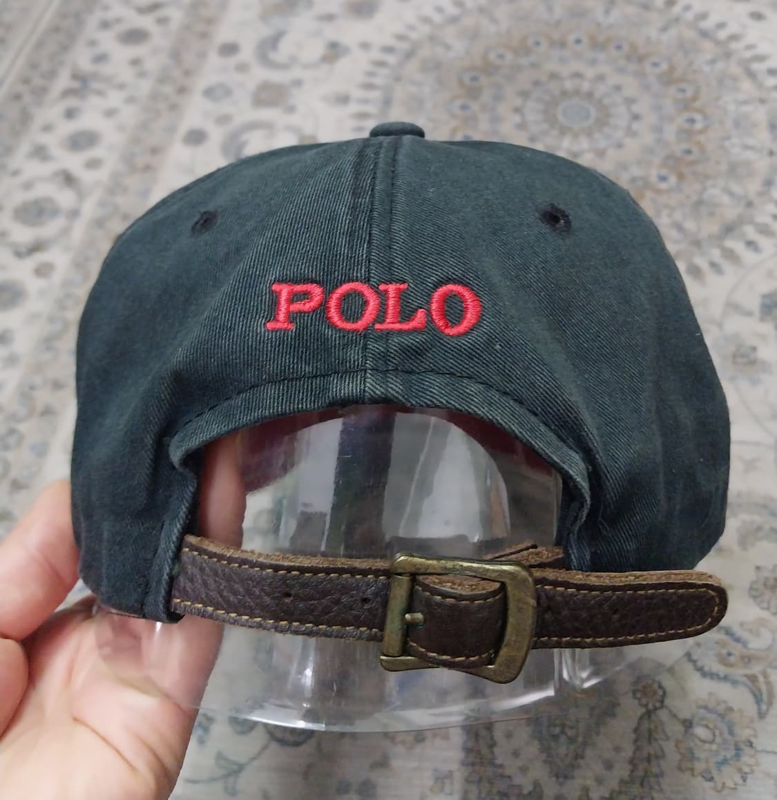 폴로 랄프로렌 블랙 볼캡 상품이미지6