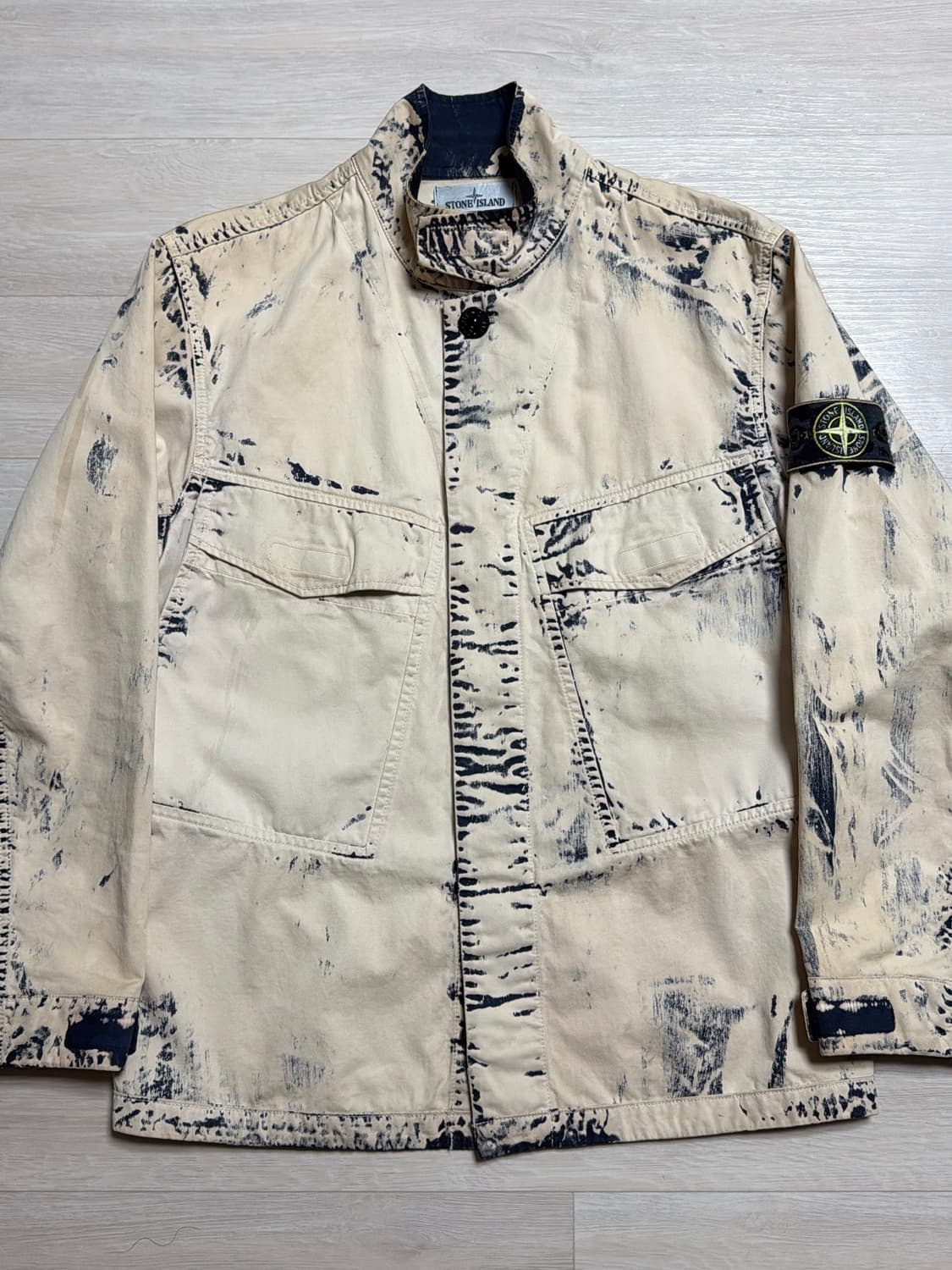 스톤아일랜드 핸드 코로션 자켓 L 상품이미지1