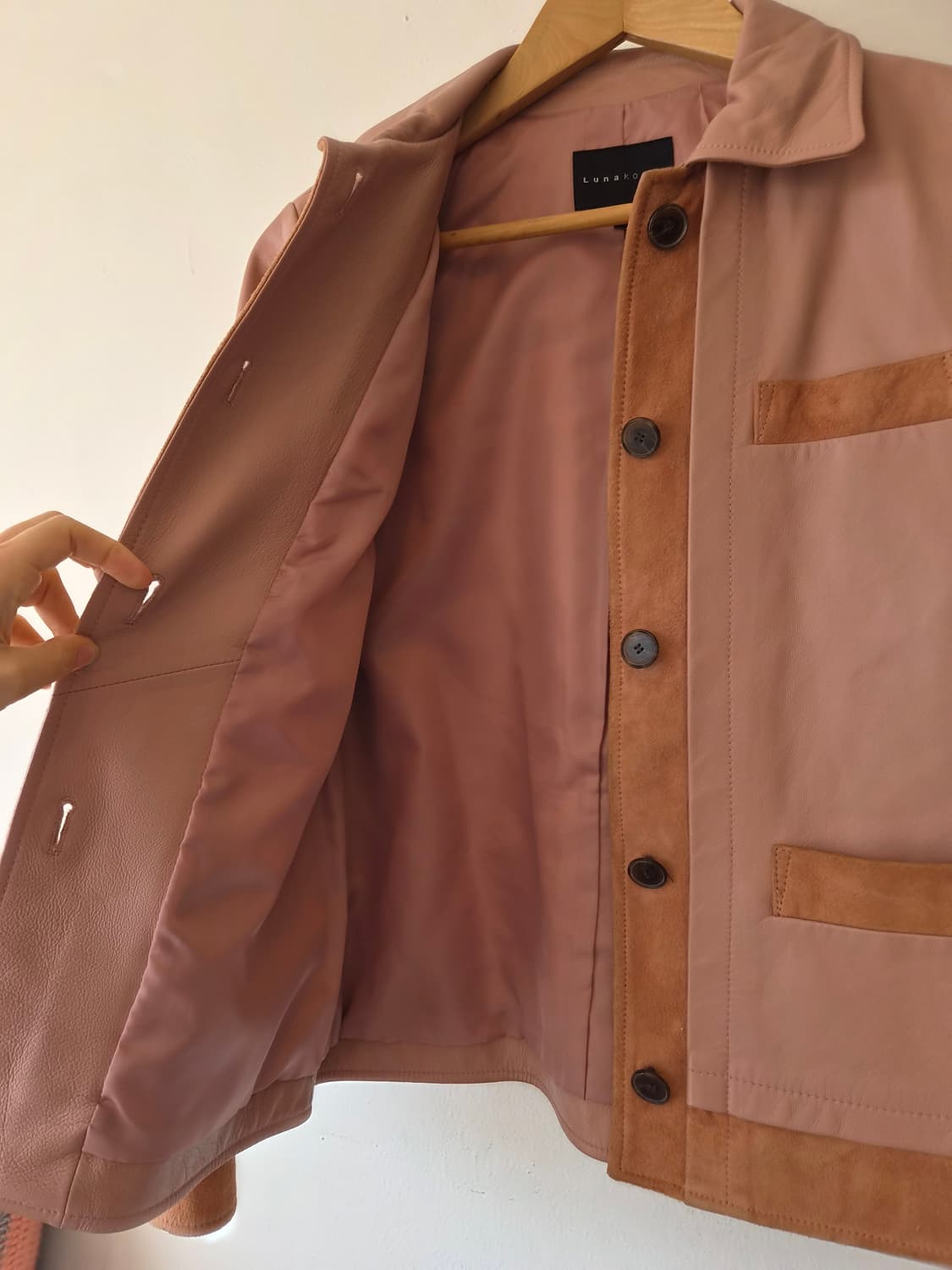 Lunakorrs 여성 리얼양가죽자켓 66사이즈 상품이미지4