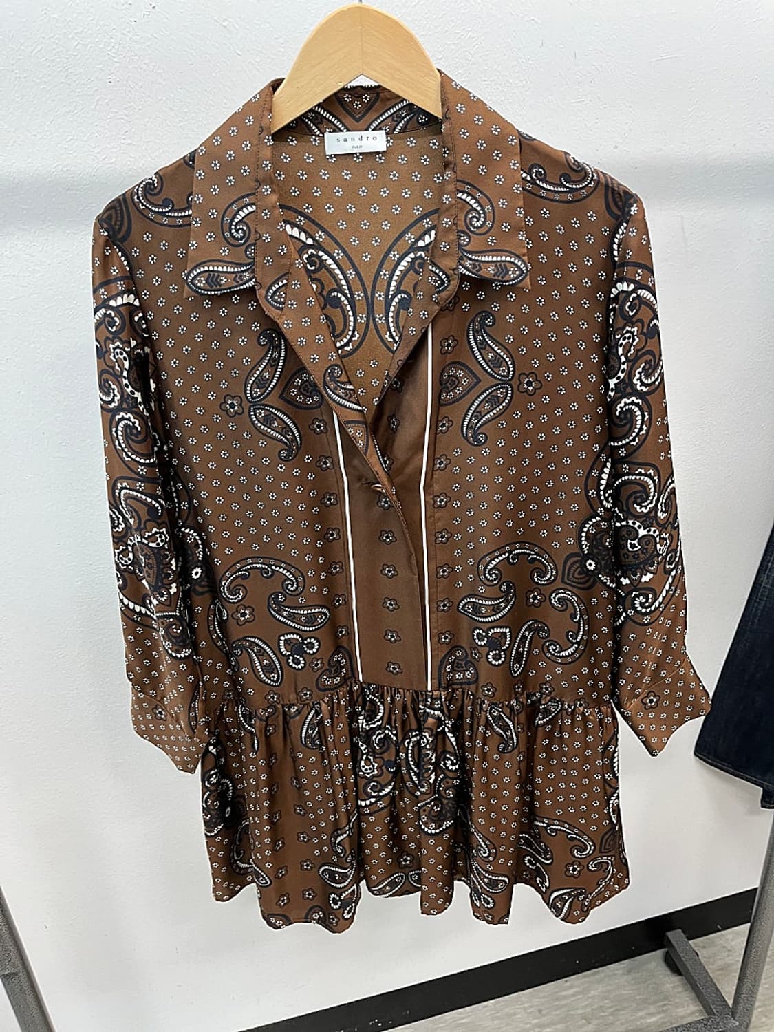 여) 산드로 실크 원피스 상품이미지3