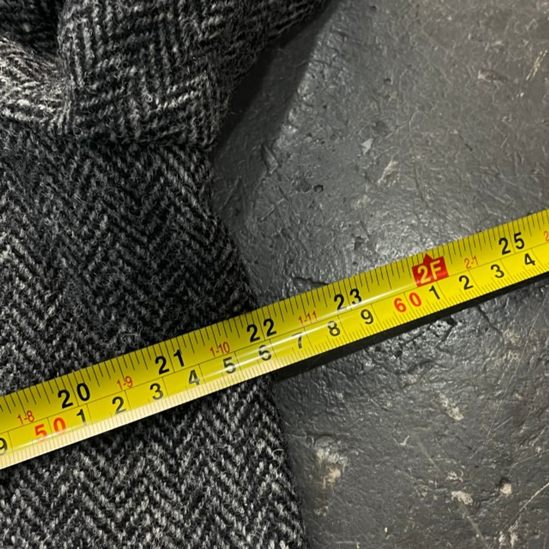 100 해리스트위드 해링본 울 블레이저 자켓 상품이미지7