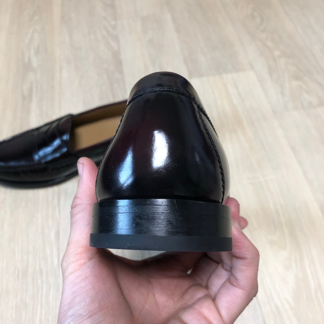 (265-270) 콜한 COLE HAAN 맨즈 핀치 페니 로퍼 버건디 상품이미지2