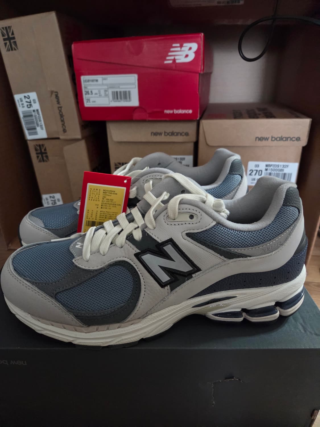 뉴발란스x아트모스 2002R 280 새상품 상품이미지1