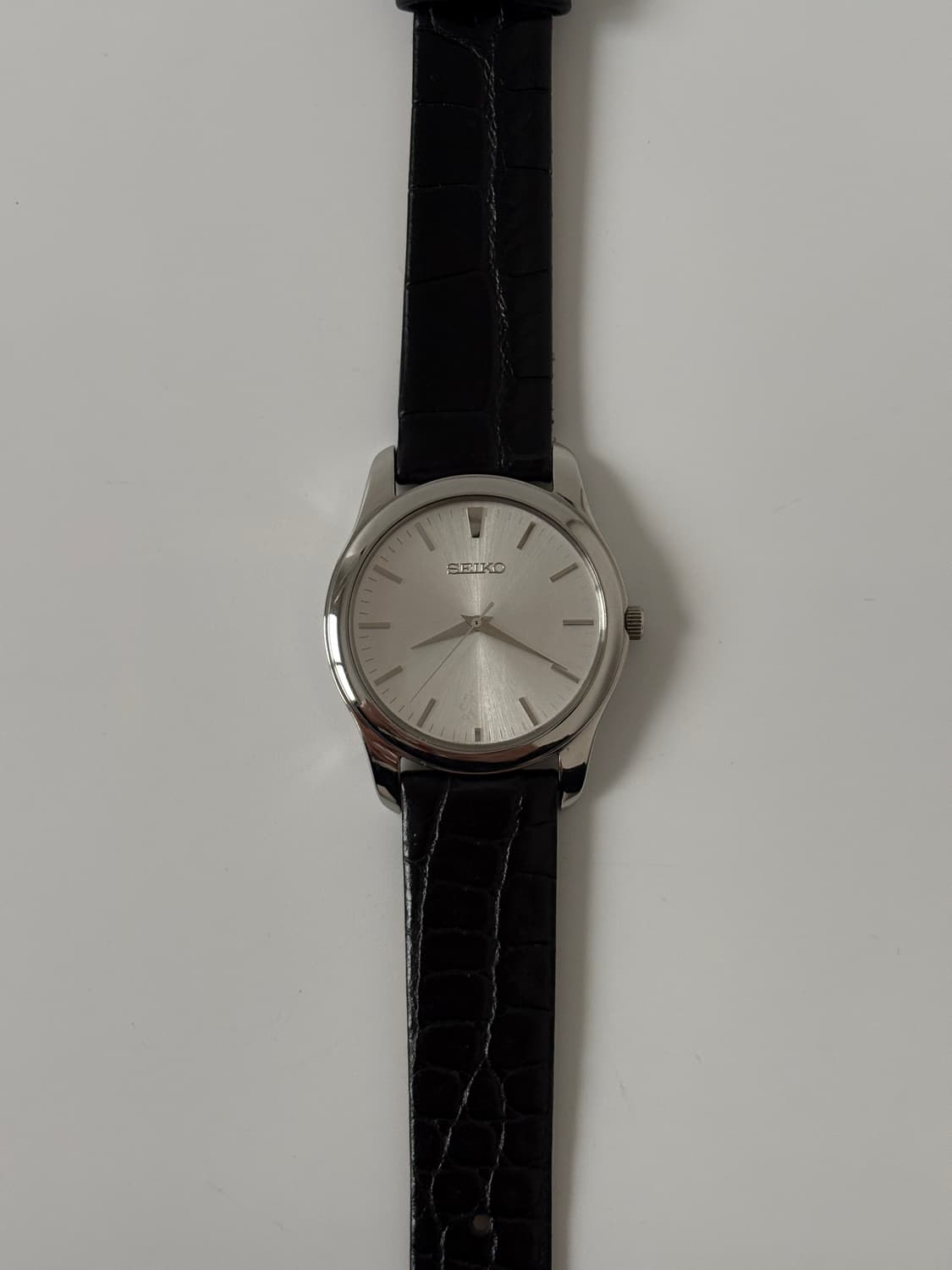 세이코 x 나노유니버스 실버 쿼츠 남성 상품이미지4