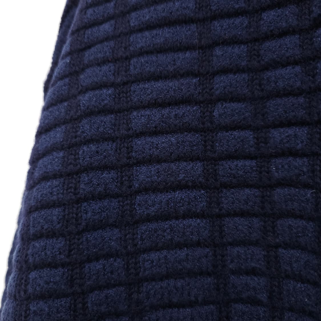 모혼방 네이비 패턴 니트 일본빈티지 상품이미지6