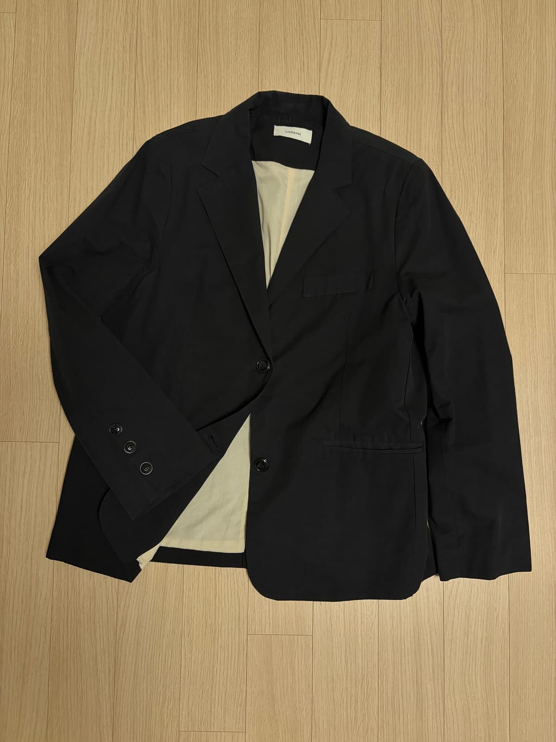 코튼 블레이저 자켓 상품이미지1