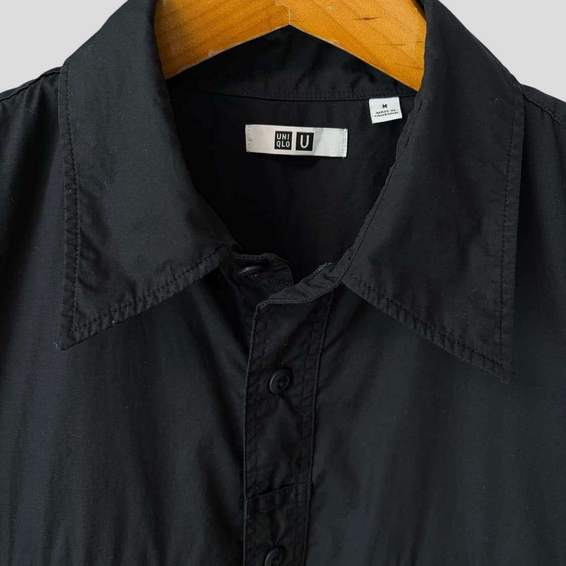 (M)유니클로U 유틸리티 오버사이즈 반팔셔츠 상품이미지3