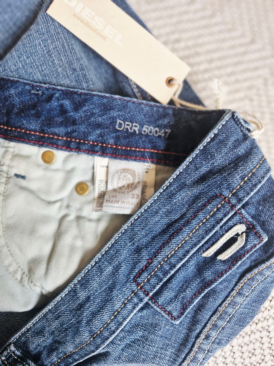 새상품 디젤 ZATHAN 부츠컷 33 상품이미지7