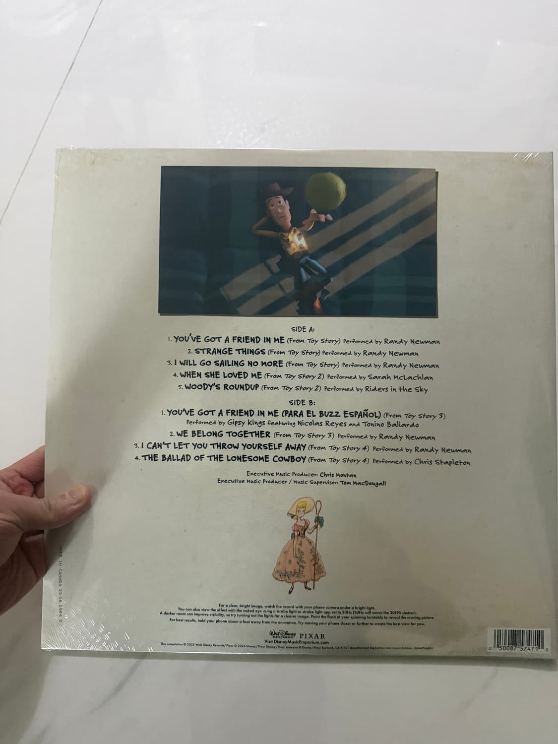 디즈니 토이스토리 LP 30주년 한정반 조이트로프 상품이미지5