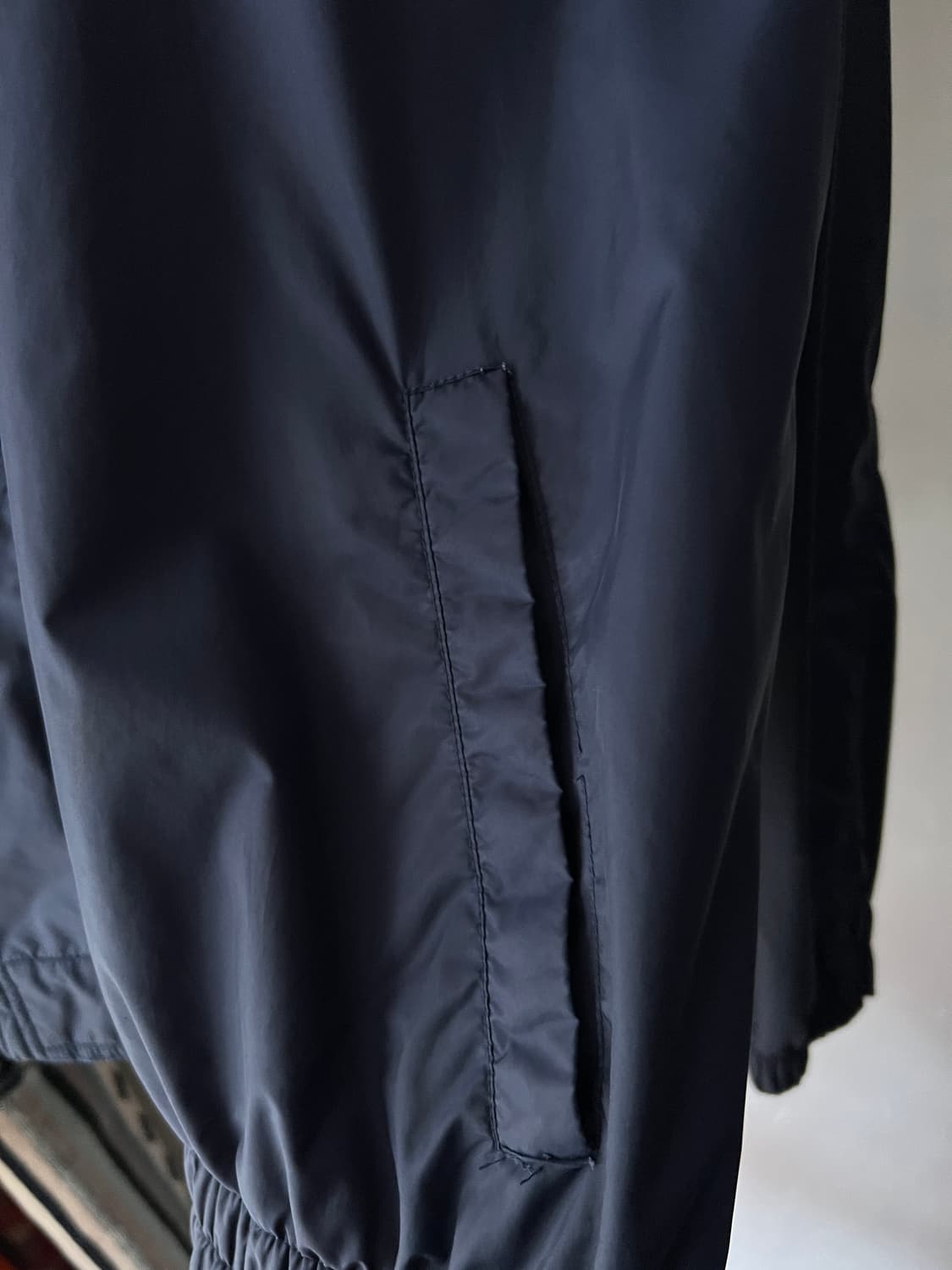 [L]90's 나이키 네이비 나일론 트랙 자켓 상품이미지4