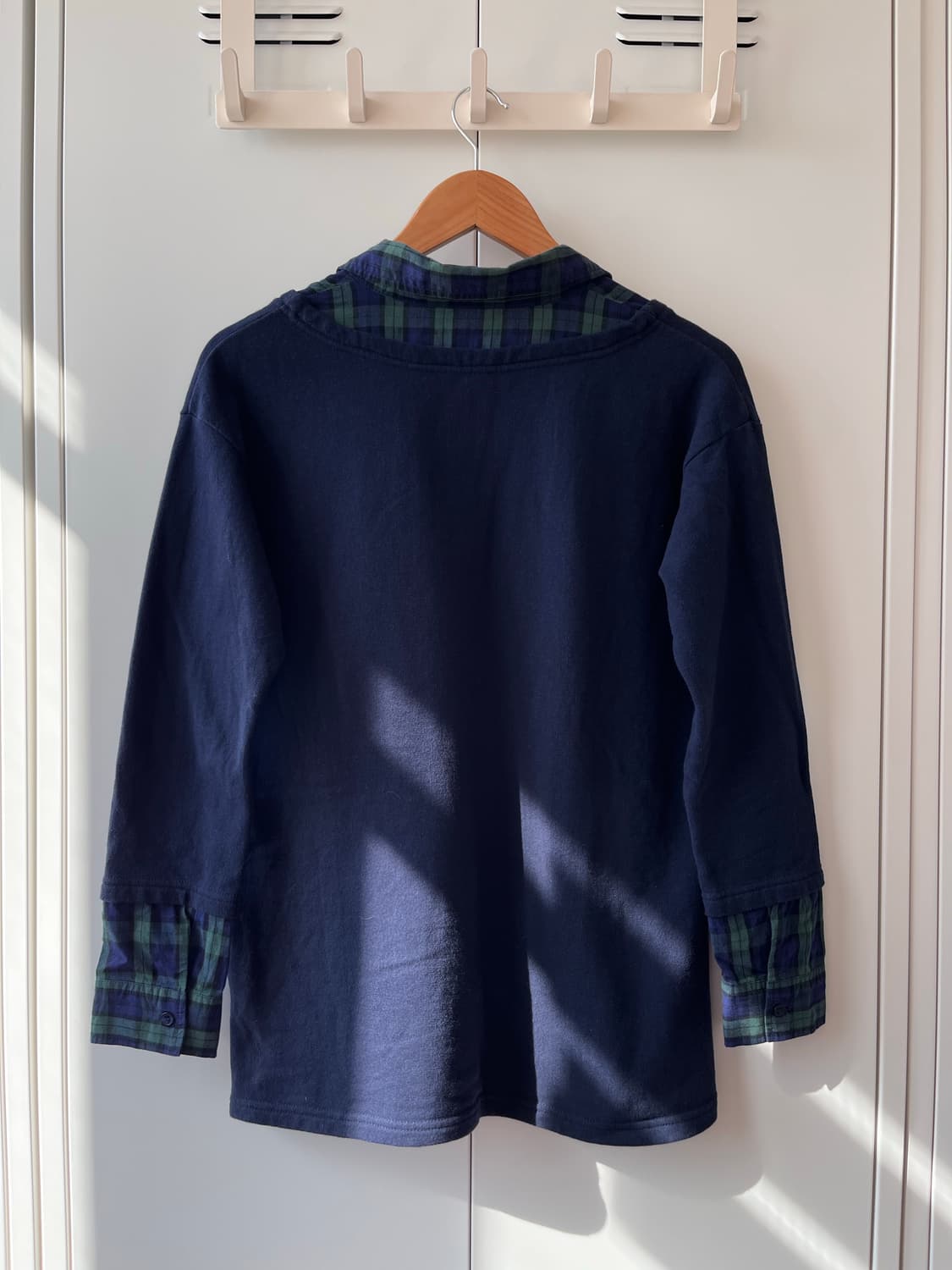 3can4on 산칸사온 체크셔츠 레이어드 티셔츠 상품이미지9