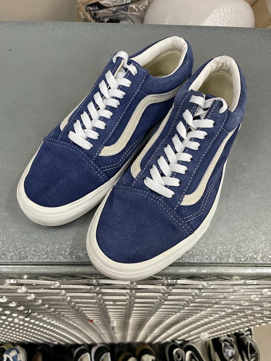 반스 올드스쿨 스웨이드 블루 255 (gr-4261) 상품이미지2