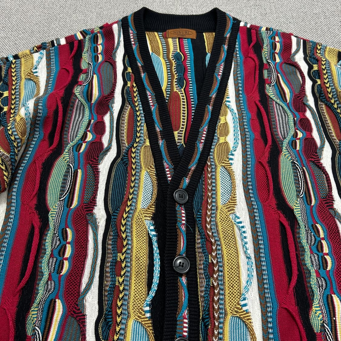 빈티지 쿠지맛 울 케이블 가디건(F) 상품이미지4