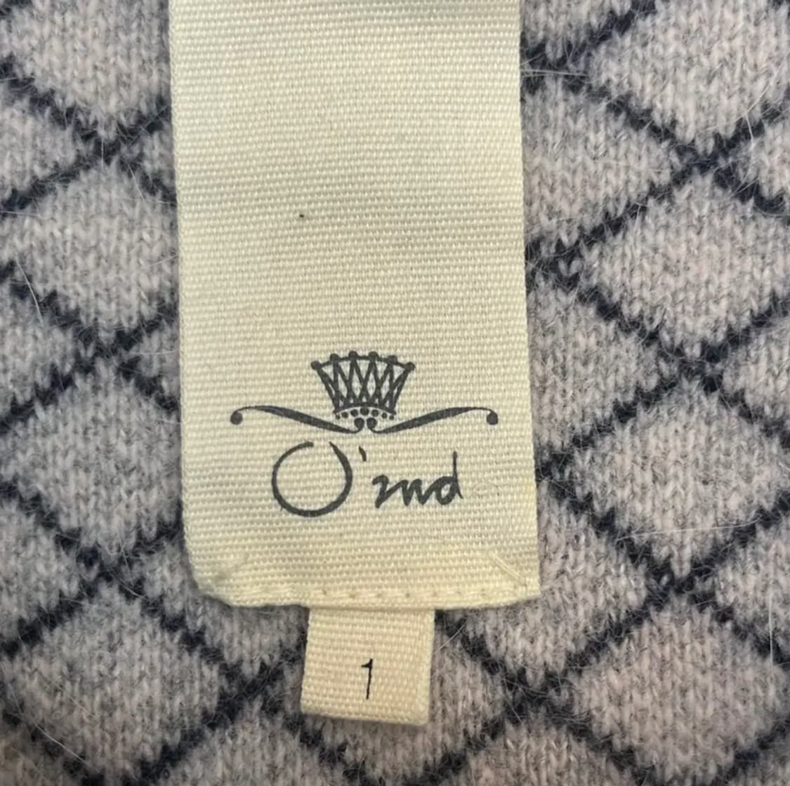 오즈세컨 여성 울 75% 니트 자켓 (85) 상품이미지3