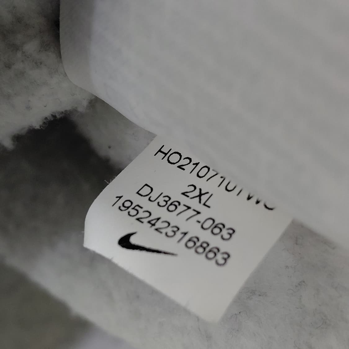 2XL 회색 나이키 SB 기모 후드티 상품이미지6