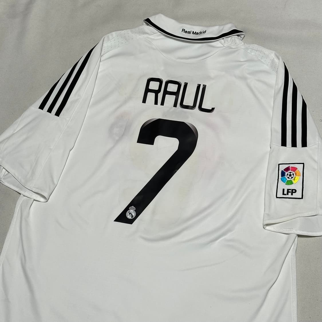 XL 아디다스 래알 마드리드 08-09시즌 홈 유니폼 7. 라울 상품이미지1
