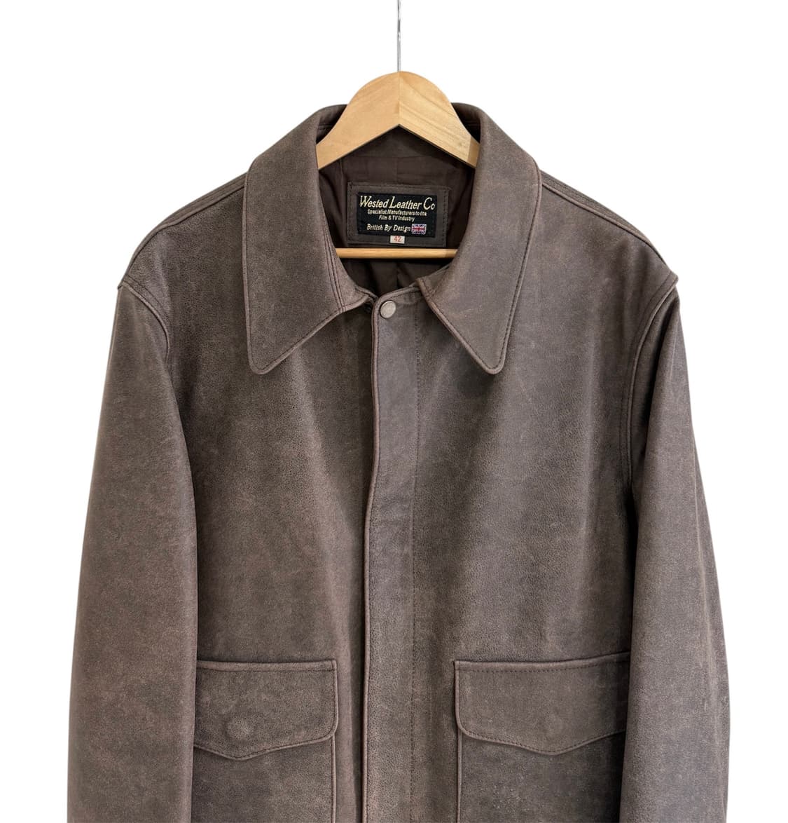 Wested Leather 인디아나 존스 A-2 플라이트 카우 레더자켓 상품이미지3