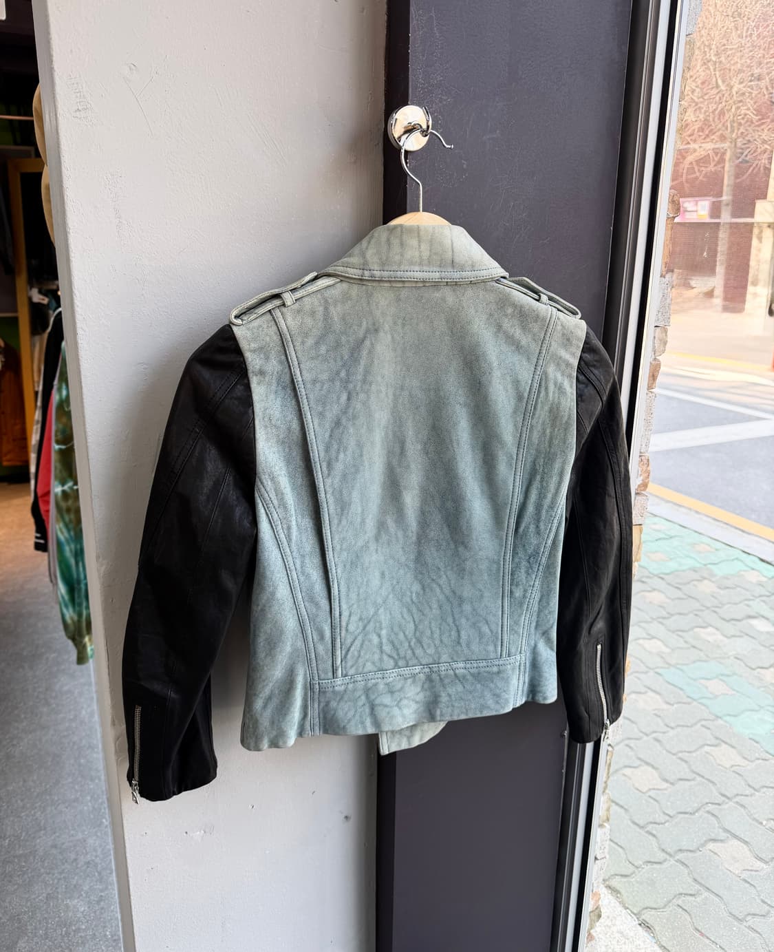 0/ 알렉산더왕 램스킨 레더 라이더 자켓 상품이미지8