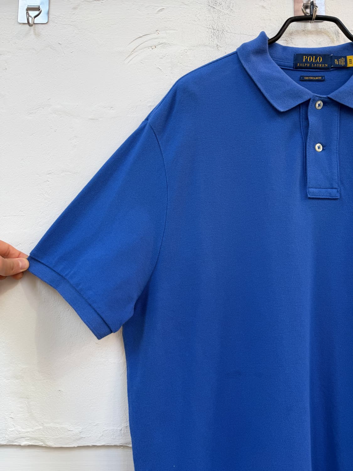 Polo by Ralph Lauren 커스텀 슬림핏 메시 피케셔츠 XL 상품이미지3