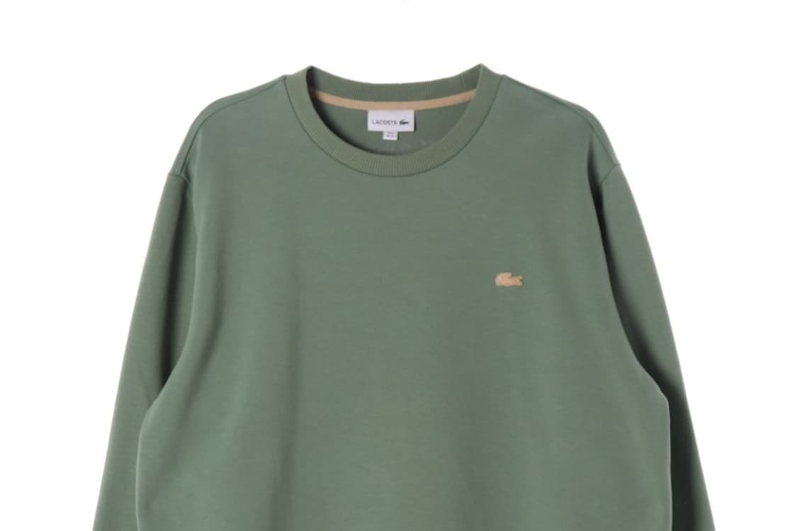 라코스테 톤온톤 컬러크록 크루넥 맨투맨 XL 상품이미지3