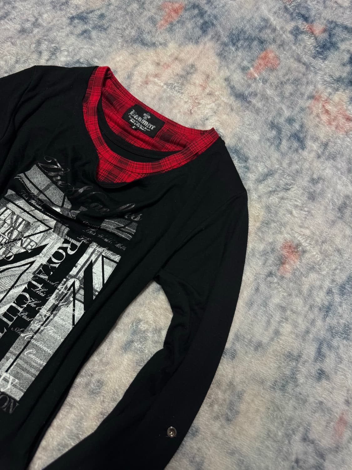Beaumere 00s drape layered cut sew 상품이미지4